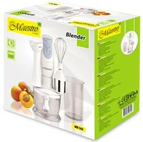 Блендер с чаша Feel Maestro MR-563 Бял 300 W 600 ml