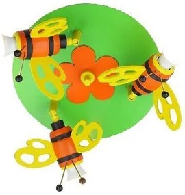 Стенен таван-лампа Elobra Bumblebee Three-light