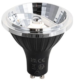 Комплект от 5 GU10 dimbare LED lamp 70mm 6.5W 600 lm 2700K