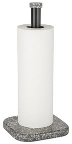 Сива поставка за тоалетна хартия от полиресин Tom Tailor T-Terrazzo – Wenko