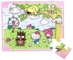 Дървен пъзел Hello Kitty, 20 части