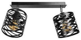 Спот НЕО, черен, 2xE27