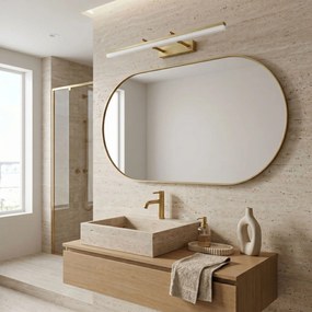 LED аплик за баня APP1876-1W 60cm BRUSH GOLD
