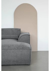 Сив ъглов диван (ляв ъгъл/"U" форма) Flex Felix – Miuform