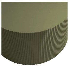 Кръгла масичка за кафе в цвят каки ø 60 cm Sanne - WOOOD