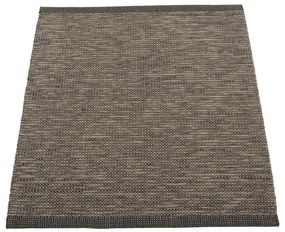 Тъмнокафяв килим за открито и закрито 70x90 cm Sam Black Walnut – Pappelina