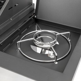 Газово барбекю Brenner K4PLUS, с вградена мивка и хладилна част