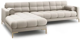 Бежов ъглов диван (ляв ъгъл) Bali – Cosmopolitan Design