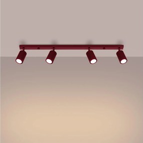 Brilagi - LED спот CRESTO 4xGU10/10W/230V бордо