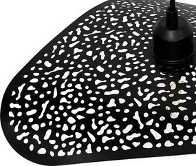 Плафон APP1467-1CP BLACK/GOLD