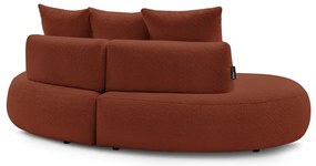 Диван от букле в тухлен цвят 260 cm Saint-Germain - Bobochic Paris