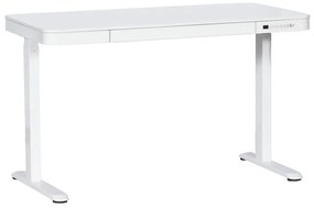 Ергономично регулируемо бюро Carmen CR-118 E - бяло