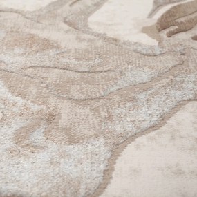 Бежов килим , 200 x 290 cm Marbled - Flair Rugs