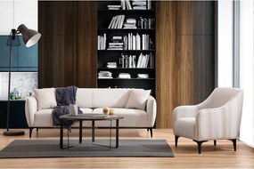 Кремав диван 220 cm Belissimo - Balcab Home