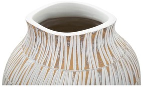 Бяла ваза от полирезин (височина 50 cm) Stiky – Mauro Ferretti