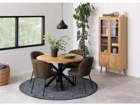 Витрина от дъбов декор 80x178 cm Nagano - Actona