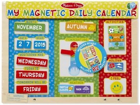 Melissa &amp; Doug - Моят първи дървен магнитен календар на английски език
