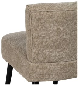 Бежово шенилово кресло – Ixia