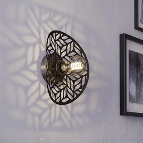 Eglo 44125 - Настенно осветително тяло SWABY 1xE27/60W/230V бронзово