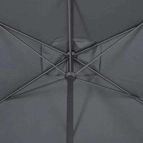 Прав накланящ се чадър Hesperide Loompa, 2x3 m - Таупе