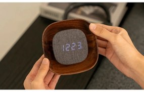 Дигитална аларма Lumos Walnut – Gingko