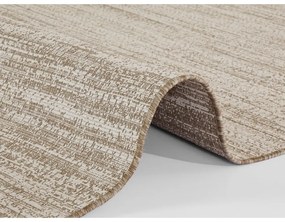 Бежов външен килим с протектор 250x80 cm Gemini - Elle Decoration