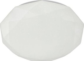 LED плафон HEX, 72W, 230V, 3000–6000K, Ø 50 см, бял, с възможност за димиране + дистанционно управление