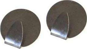 Комплект от 2 стенни кукички TORO, матов хром