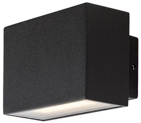 RABALUX 77073 Mataro, външен аплик, LED7W, L9cm, черно - 77073