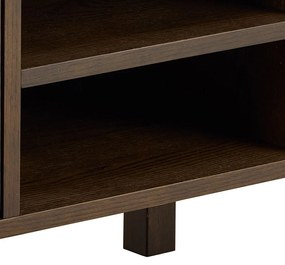 Кафява маса за телевизор от декор от дъб 120x45x40 cm Southampton – Actona