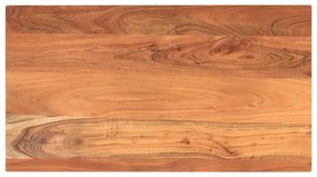 370985 vidaXL Плот за маса, 110x50x3,8 см, правоъгълен, акация масив