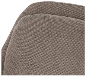 Кафяво-сиво шенилово кресло Classic – Ixia