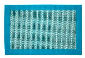 Подложка за сервиране, текстил с кант 30x45см. синя CN-(5510-2) - Horecano