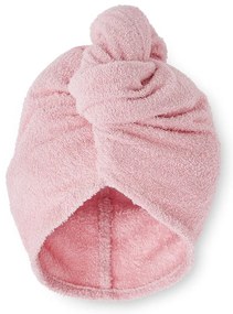 Розови бързосъхнещи памучни кърпи за коса в комплект от 2 бр. 20x13 cm Quick Dry – Catherine Lansfield