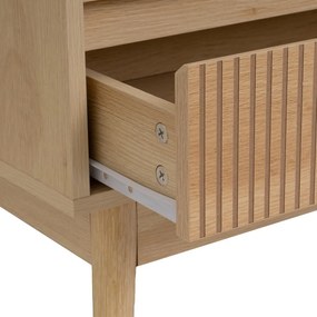 Библиотека в естествен цвят 80x120x40 cm Naroa – Casa Selección