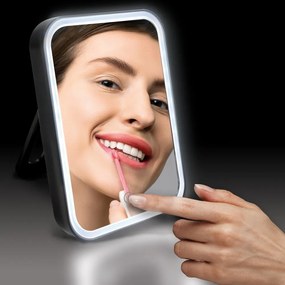 Козметично огледало със светлина 15x20 cm Ania – MSV