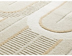 Кремав килим 200x290 cm Flora – Universal