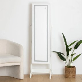 Огледало с място за съхранение atmosphera Bettany, 156 cm, LED, MDF