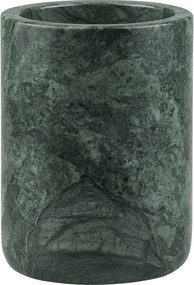Тъмнозелена мраморна чаша за четки за зъби Marble – Mette Ditmer Denmark