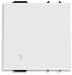 VIMAR 09592.2 Свързан девиаторен ключ NeveUp, 2M, бял,