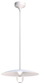 Бяло висящо осветително тяло, височина 150 cm Poppins - SULION
