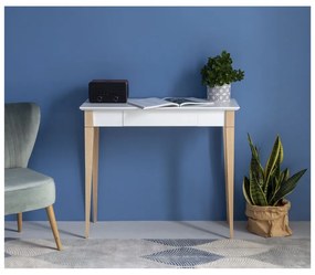Бяла работна маса , дължина 85 cm Mimo - Ragaba