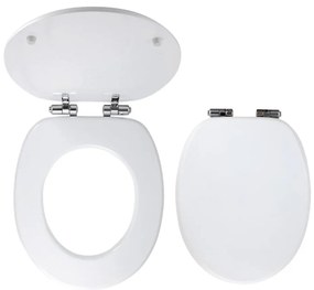 FERRO - Тоалетна седалка SoftClose MDF/бяла