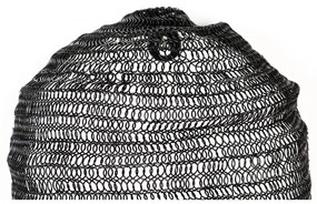 Черна стенна лампа Lena - White Label