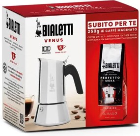 Bialetti - Сет Кафеварка Bialetti Vеnus 6ч. и кафе Perfetto Classico 250g