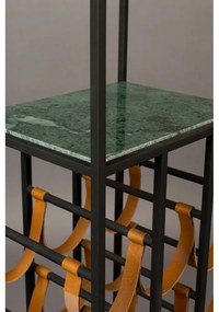 Зелена и черна стойка за вино за 9 бутилки Mil - Dutchbone