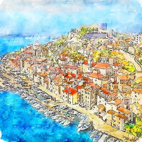 Живопис 50x50 cm Dalmatien - Fedkolor