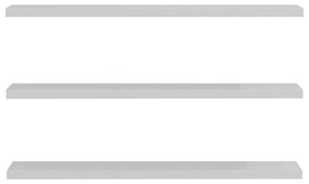Стенни рафтове Каси HM8966.11 бял цвят