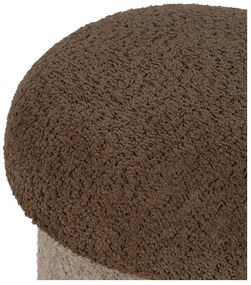 Кафяво-бежова табуретка – Ixia