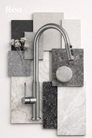 Смесител за кухня Rea Master Brush NickelL